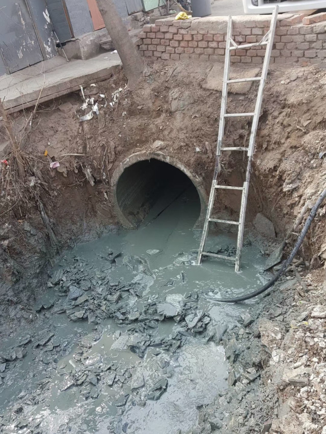 茄子河管道清洗