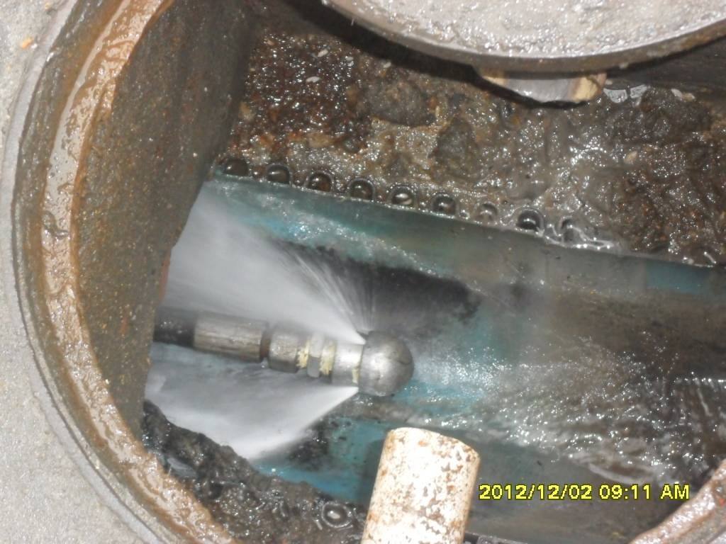 茄子河污水管道高压清洗