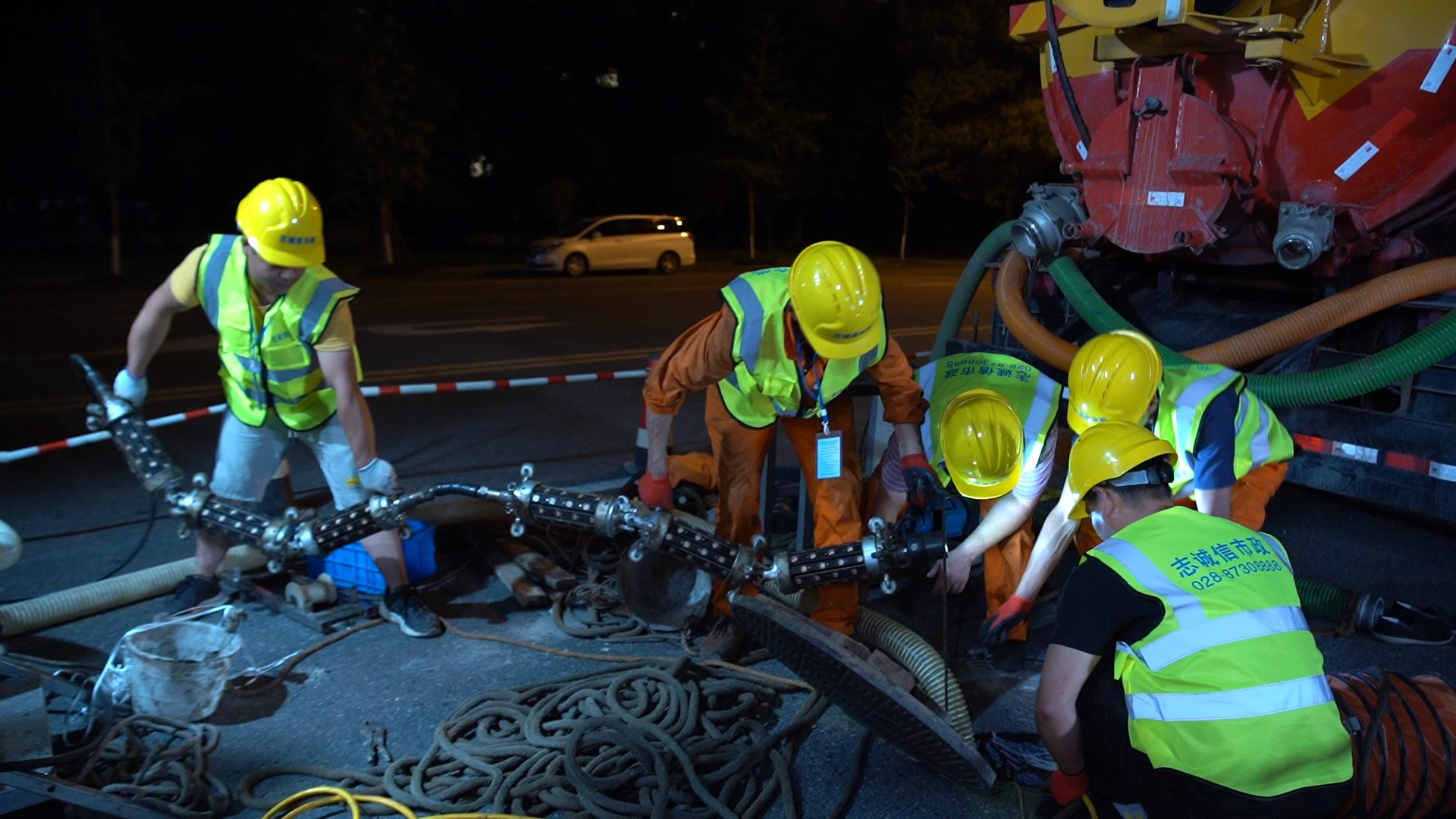 茄子河紫外光固化修复