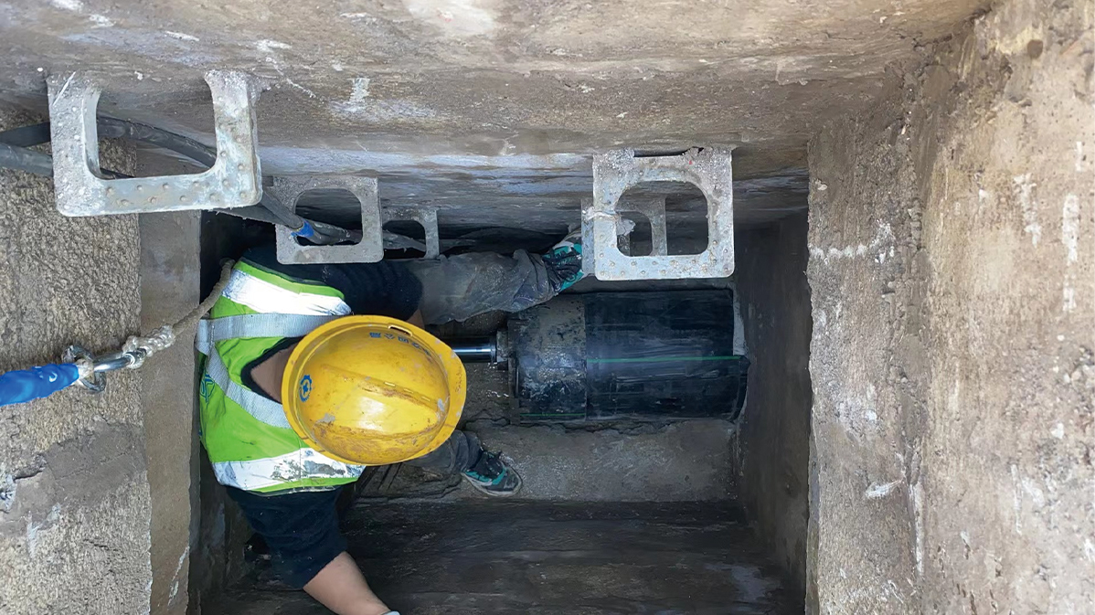 茄子河HDPE短管内衬法